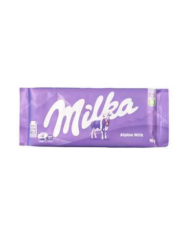 Милка молочный шоколад Alpen Milk 90г