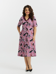 4534 Халат на пуговицах