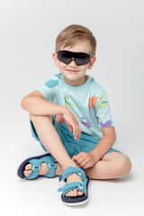 фуфайка  для мальчика  КР 302056/морозный шалфей,мир динозавров