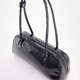 Сумка Саломея 2042 лак черный