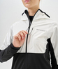Тренировочная куртка с капюшоном Nordski PRO TOUR HOOD White/Black W женская