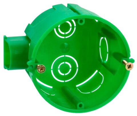 Коробка уст. КМ40004-10 блоч. для тв.стен 68х45 (ст.уз.) IEK