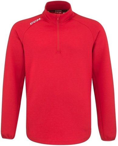 Толстовка CCM LOCKER 1/4 ZIP S красн