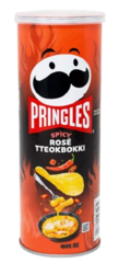 Чипсы Pringles со вкусом Spicy Rose Tteokbokki со вкусом остро-сырного токпокки