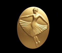 Силиконовый молд Камея