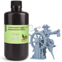 Фотополимерная смола Elegoo Plant-Based Resin, серая (Gray), 1 л, 50.103.0036