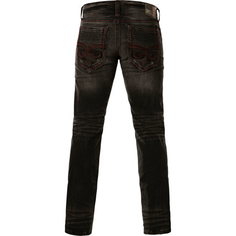 Affliction | Джинсы мужские Ace Fleur Night 110SS227 сзади