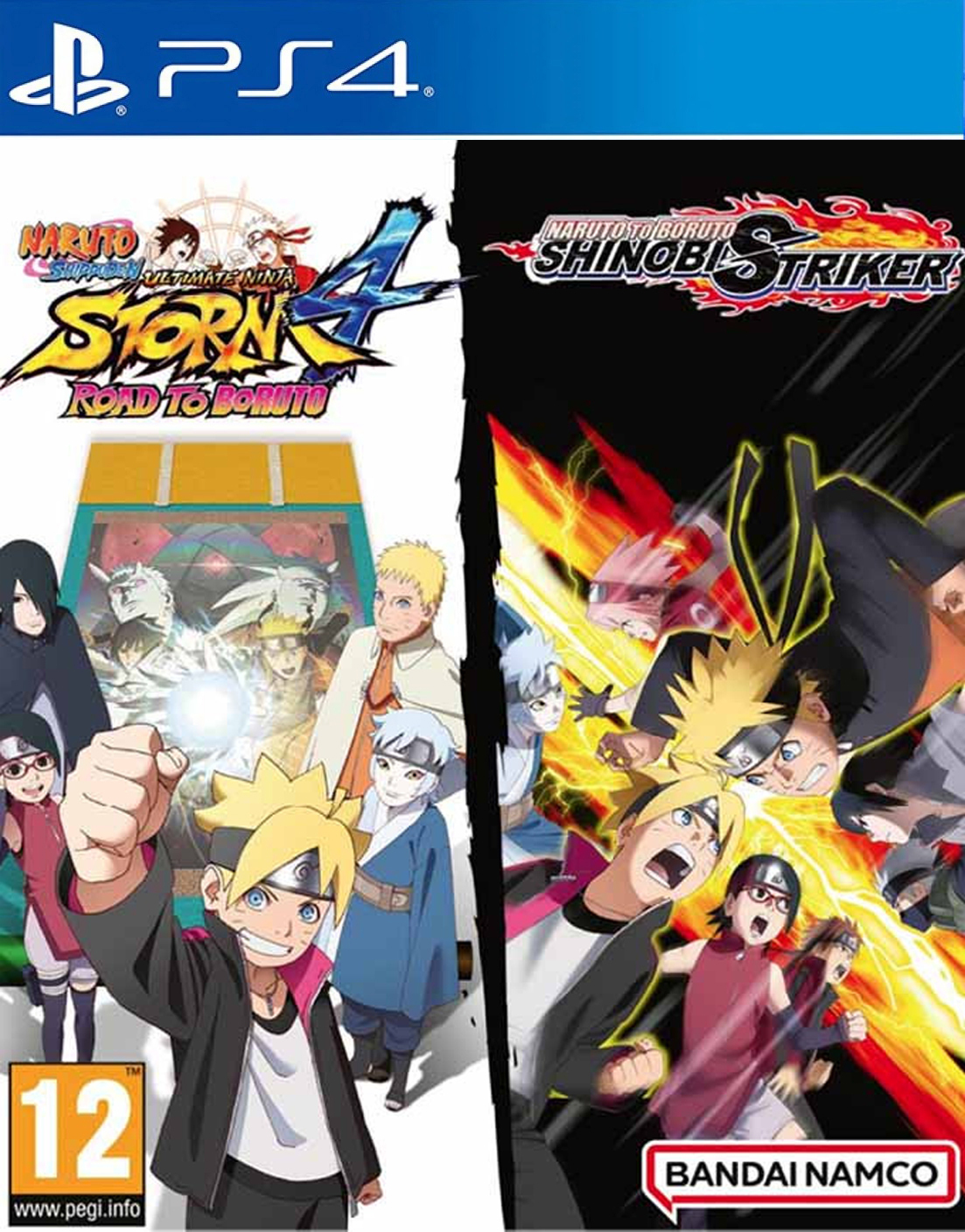 Купите Naruto Shippuden: Ultimate Ninja Storm 4 - Road to Boruto + Naruto  to Boruto: Shinobi Striker Compilation. Комплект игр (PS4, русские субтитры)