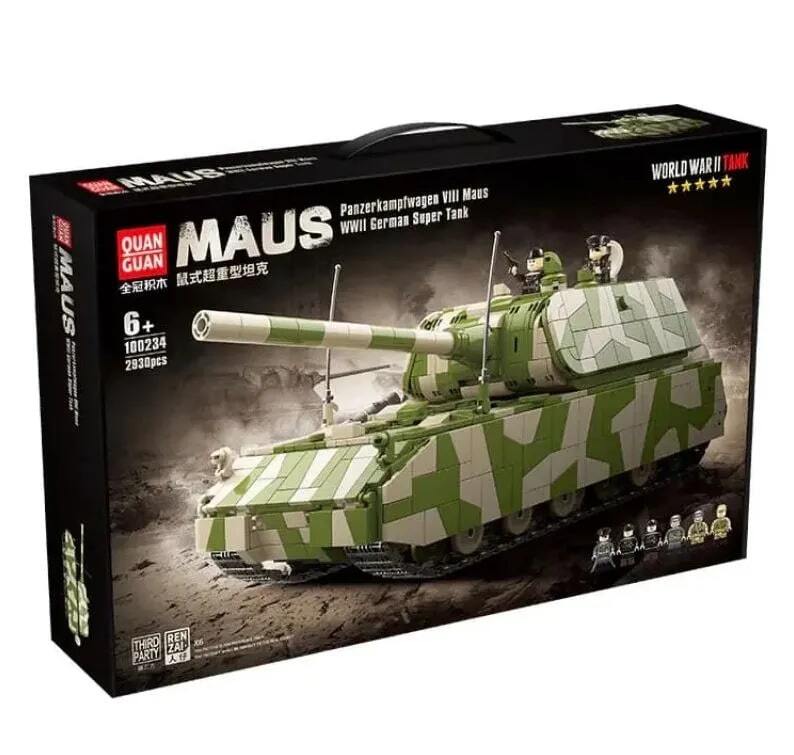 Сборная модель Немецкий сверхтяжелый танк Маус
