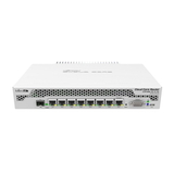 MikroTik Cloud Core Router 1009-7G-1C-PC with Tilera Tile-Gx9 CPU (9-cores, 1Ghz per core), 1GB RAM, 7xGbit LAN, 1x Combo port (1xGbit LAN or SFP), RouterOS L6, passive cooling desktop enclosure, rack