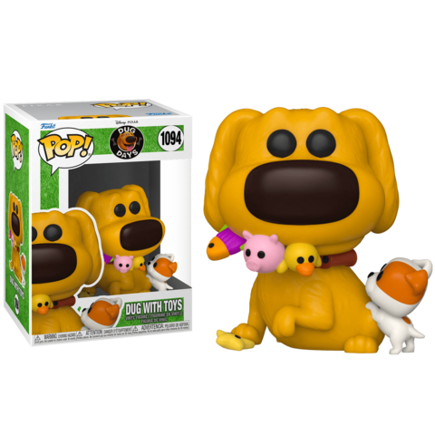 Фигурка Funko POP! Dug Days: Dug with toys (1094)