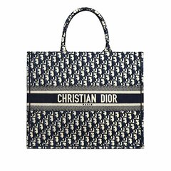 Сумка Dior Book Tote, темно-синий