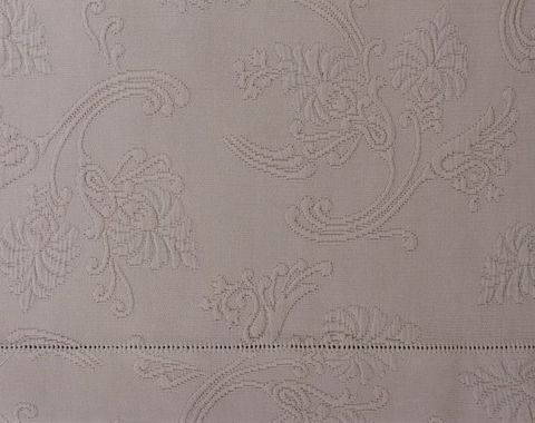 Покрывало 150x220 Luxberry Country с мережкой коричневое