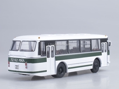 LAZ-695R white-green Soviet Bus (SOVA) 1:43