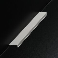 Ручка мебельная алюминевая UA-HEXI 96мм/150мм, белая