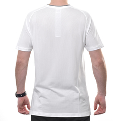 Теннисная футболка Wilson Players Seamless Crew 2.0 - bright white/black