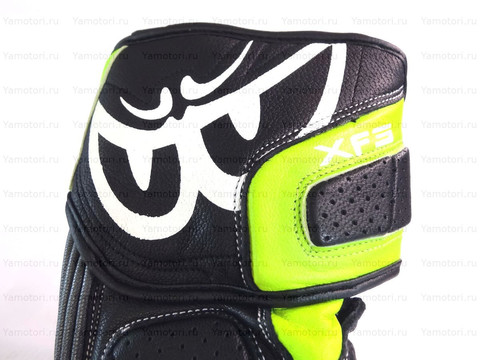 Перчатки Berik Rick Racing Yellow XL