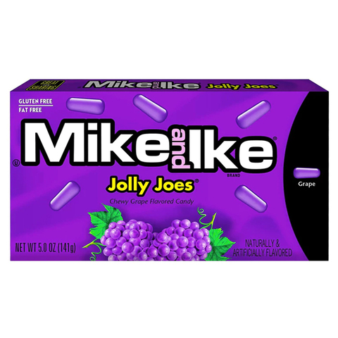Конфеты Mike and Ike Jolly Joes со вкусом винограда, 141 г