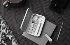 Набор Xiaomi Mijia Nail Clipper Five Piece Set MJZJD002QW, белый/серебристый, 5 предметов