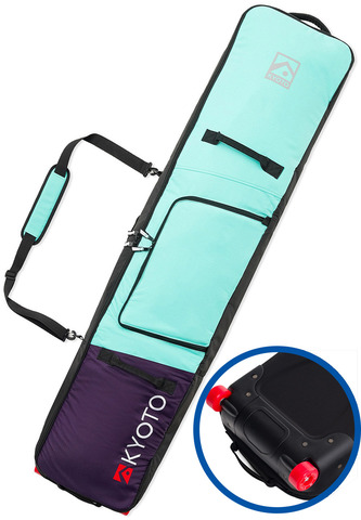Картинка чехол для сноуборда Kyoto Sumo Roll Turq-Magenta - 4