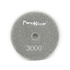 74-4-300 Круг алмазный гибкий шлифовальный АГШК / ЧЕРЕПАШКА, 100 мм, № 3000, влажная шлифовка (РемоКолор)