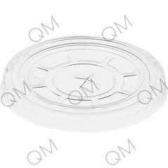 Крышка 95  ПЭТ плоская с крест. отверстием Стирол