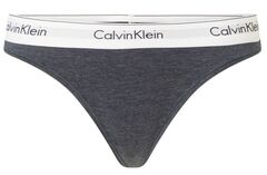 Спортивные трусы Calvin Klein Thong 1P - hemisphere blue heather