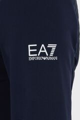 Женская теннисная куртка EA7 Woman Woven Bomber Jacket - navy blue