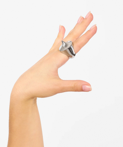 Кольцо Toupie Silver