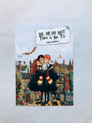 Açıqca/открытка/postcard Harry Potter