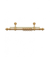 Карниз круглый Legrand Кантри 2-х  рядный 2800 мм