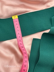 Подвяз трикотажный зеленый (изумрудный) 0,9 м, ширина 7 см