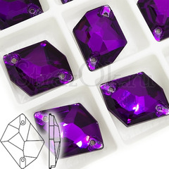 Купить стразы пришивные оптом Cosmic Violet фиолетовые