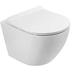 Унитаз подвесной безободковый со смывом TORNADO BelBagno SFERA-TOR BB046CH-TOR фото