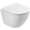 Унитаз подвесной безободковый со смывом TORNADO BelBagno SFERA-TOR BB046CH-TOR
