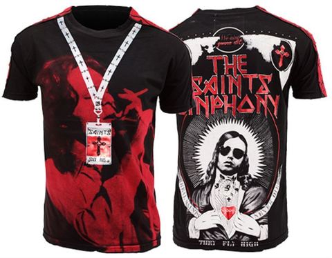 The Saints Sinphony | Футболка мужская STIGMATA S610 перед и спина