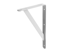 STAYER 300 х 200 х 30 х 4 мм, белый, усиленный уголок-кронштейн (37422-1)