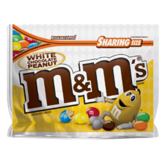 Драже M&M's Mega White Peanut