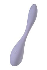 Сиреневый гибкий вибратор Satisfyer G-Spot Flex 5+ - 19,6 см. - 