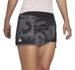 Теннисная юбка Adidas Club Graphic Skirt - black/grey