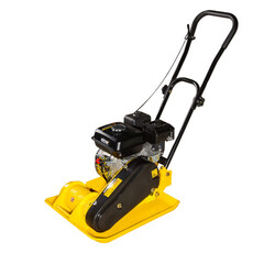 Виброплита бензиновая Huter VP-35 - [90 кг / 25 кН / ДВС Huter] ручной старт