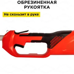 Триммер электрический DDE ET1300 (1300 Вт верх двиг разъем крив вал ремень) (Арт. 791-868)