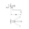 Кран для раковины настенный Grohe  30484001