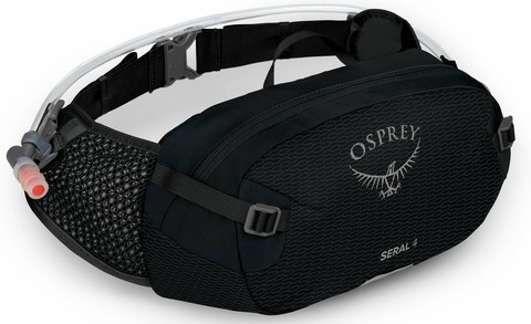 Картинка сумка поясная Osprey Seral 4 black - 1