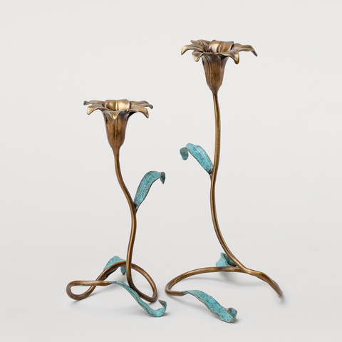 ПОДСВЕЧНИКИ DC CONVOLVULUS LIZO СЕТ ИЗ 2 ШТ