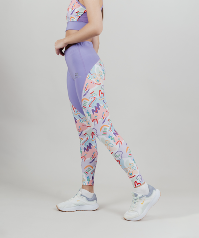 лосины NORDSKI Run Marathon Purple W NSW985733