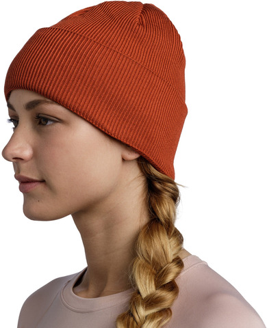 Картинка шапка вязаная Buff Hat Crossknit Cinnamon - 3