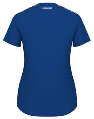 Женская теннисная футболка Head Tie-Break II T-Shirt - print vision white/royal