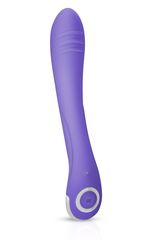 Фиолетовый вибратор для G-стимуляции Lici G-Spot Vibrator - 22,5 см. - 