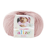 Пряжа Alize Baby Wool 161 пудра